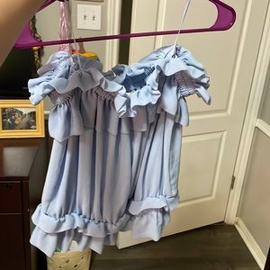 Baby Blue Business Casual Tank Top